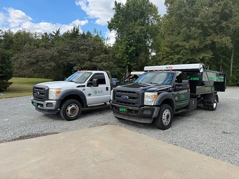Elite Dumpsters roll-off dumpster rental service