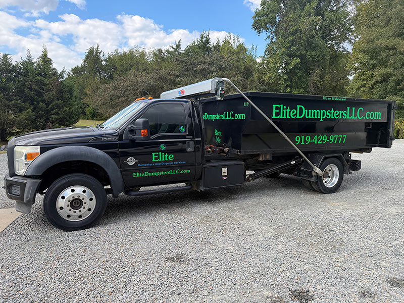 Elite Dumpsters roll-off dumpster rental